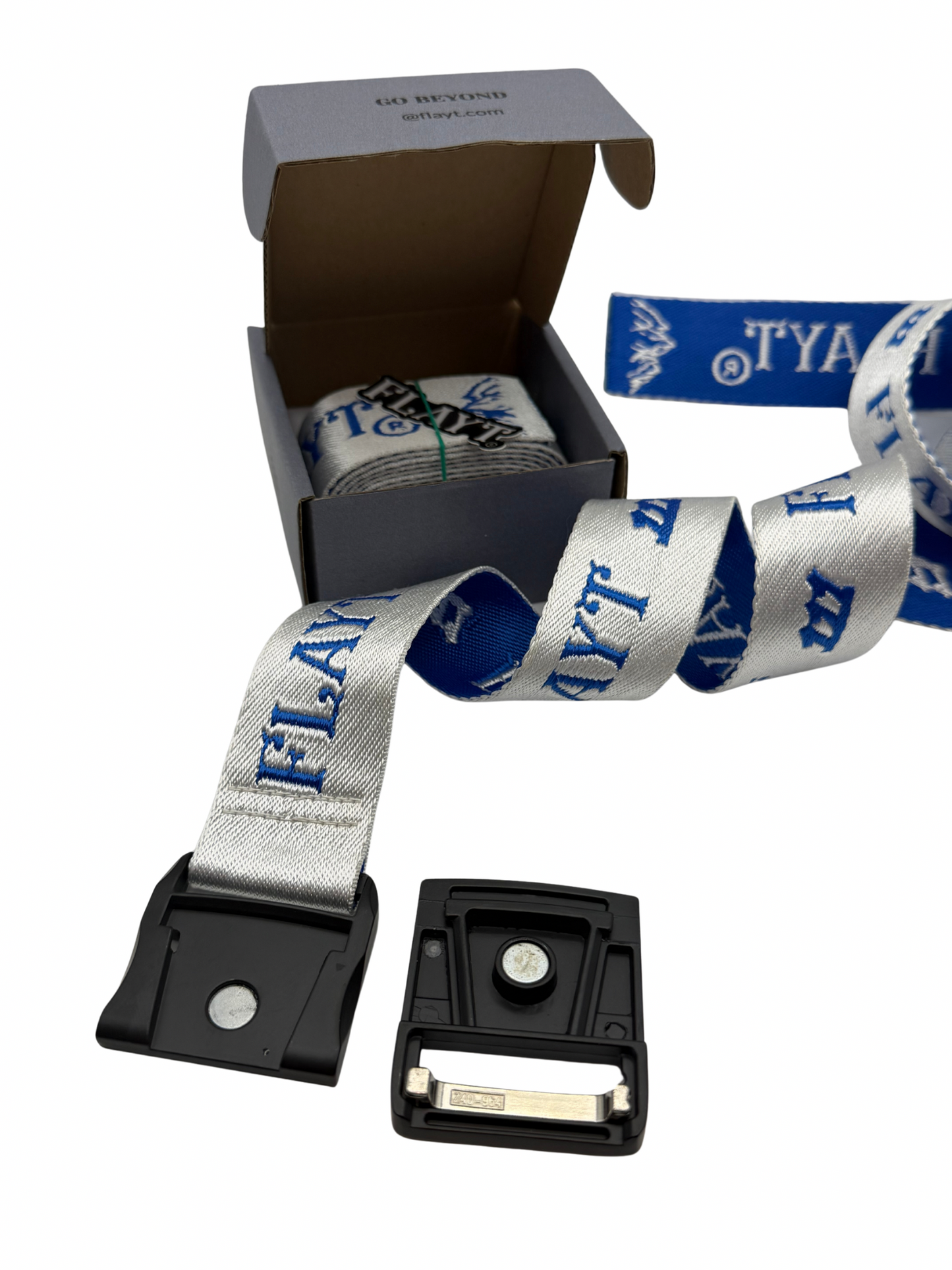 FLAYT® Performance Alpine Belt 01 – Alpine Blue / White